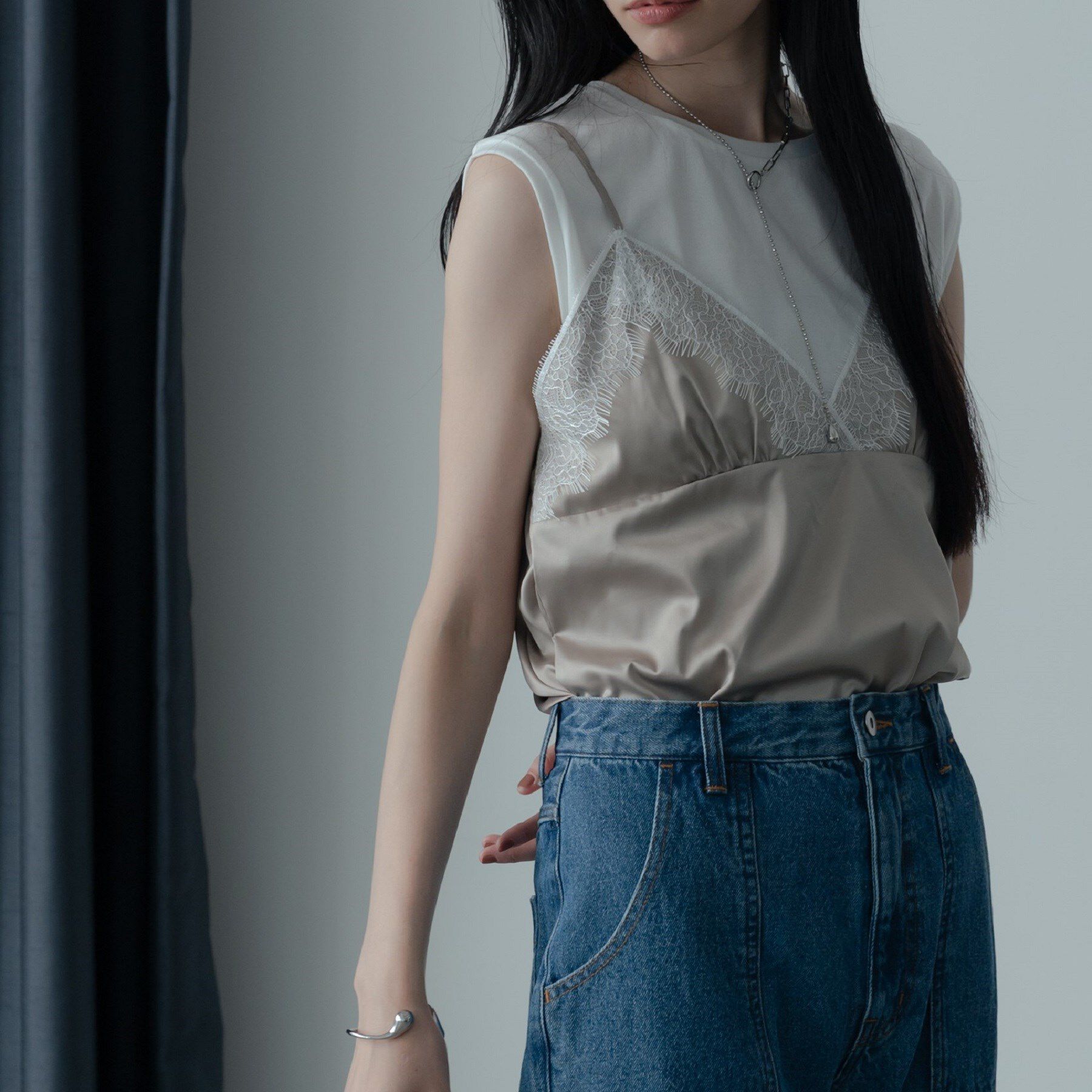 GALLEST「キャミセットカットソー」|Tシャツ・カットソー|