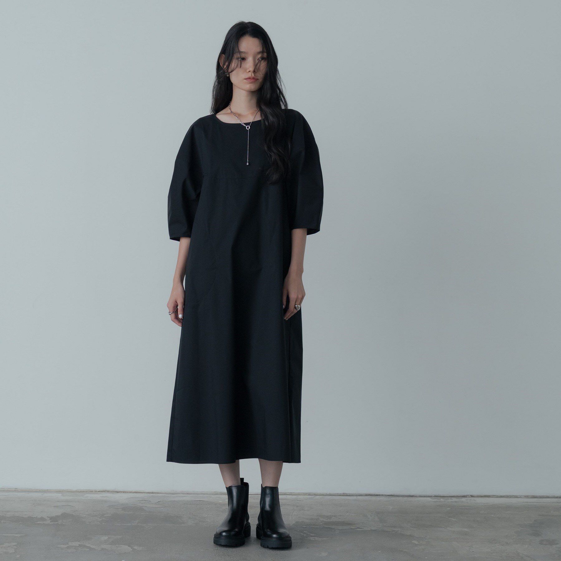 GALLEST「フォルムスリーブワンピース」|ワンピース|