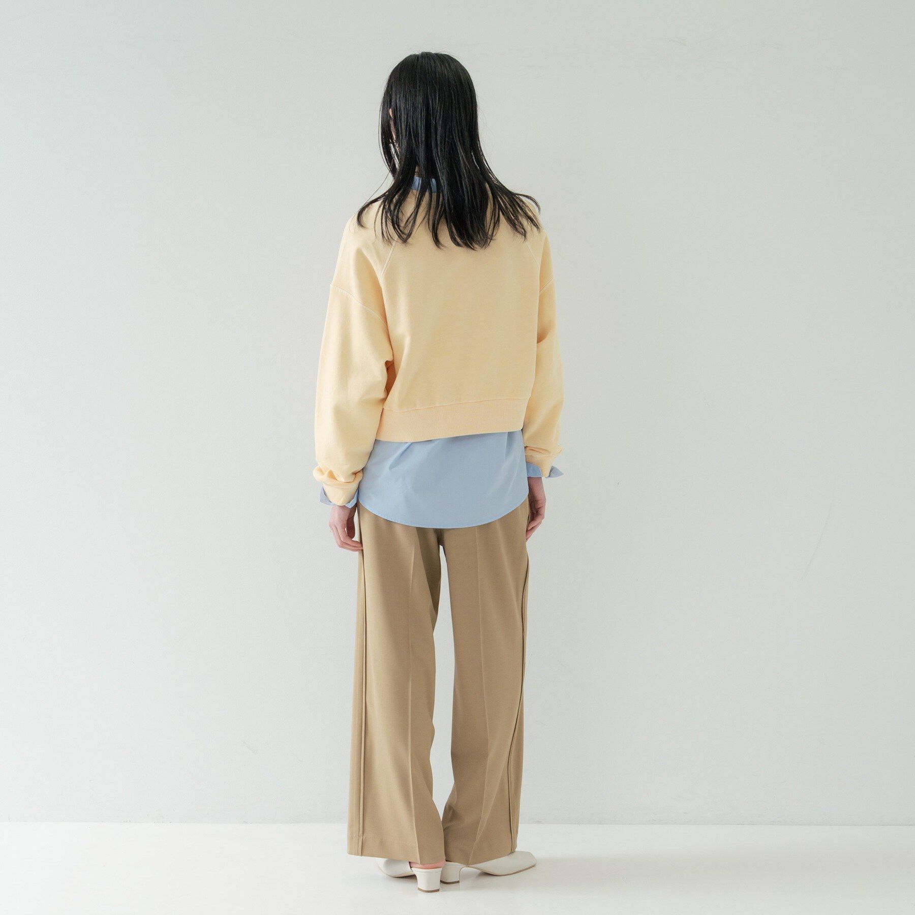 GALLEST「Comfy SET UP｜イージーストレートワイドパンツ【セットアップ対応／通勤／カセット服／接触冷」|その他|