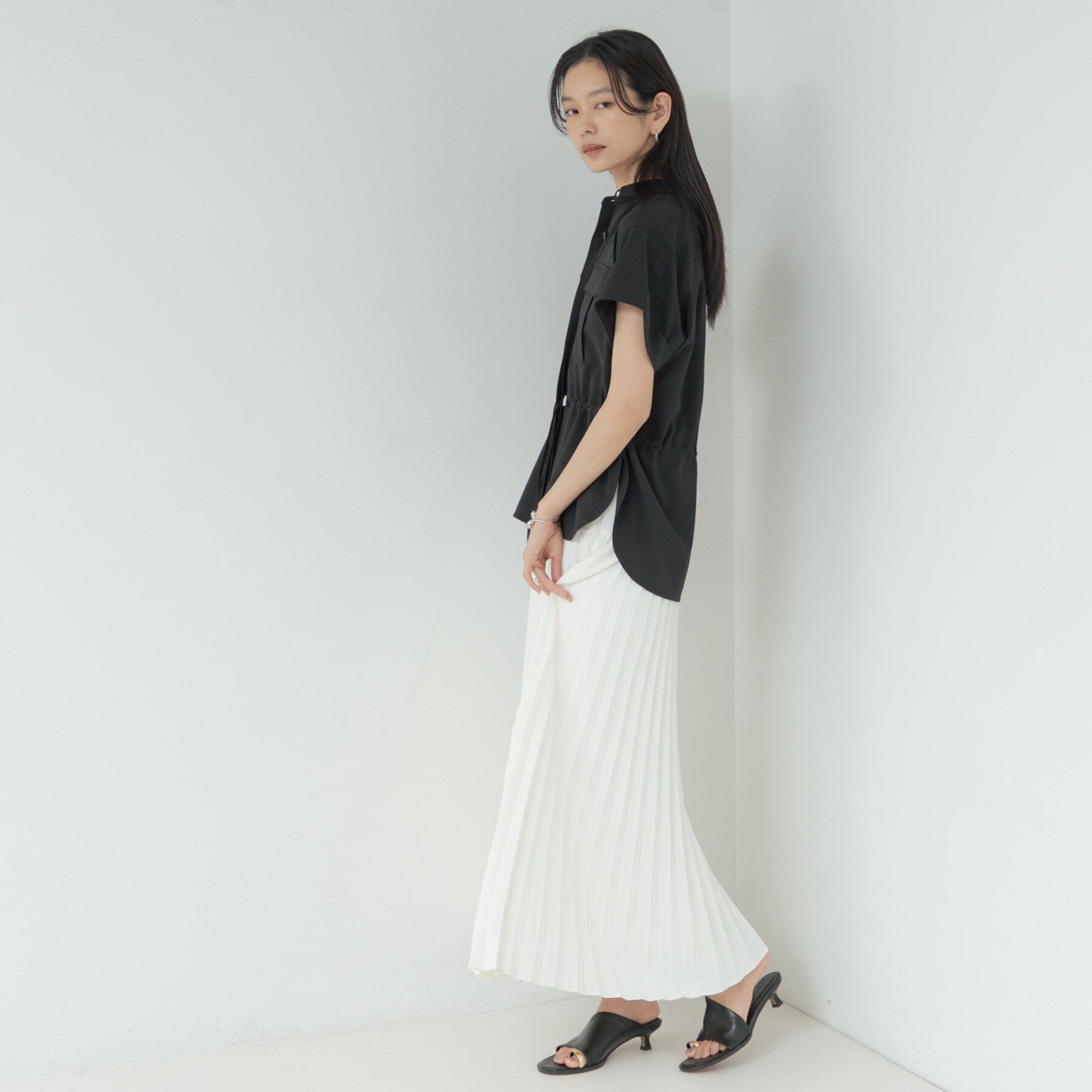 GALLEST「Comfy SET UP｜サファリシャツ【セットアップ対応／通勤／カセット服／接触冷感／UVカット】」|シャツ・ブラウス|