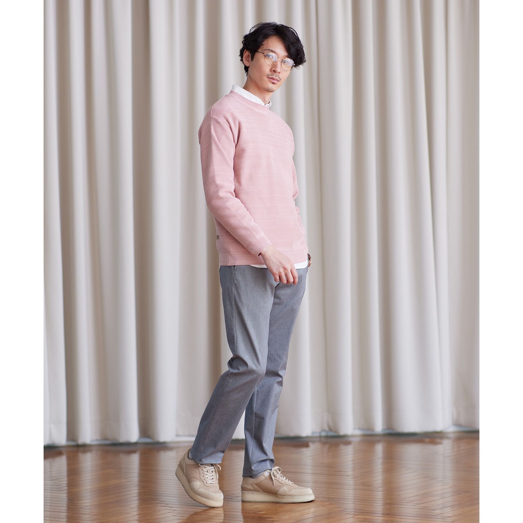 TAKEO KIKUCHI「【全7サイズ&times;8色展開！】トップマルチヘリンボン パンツ」|その他|
