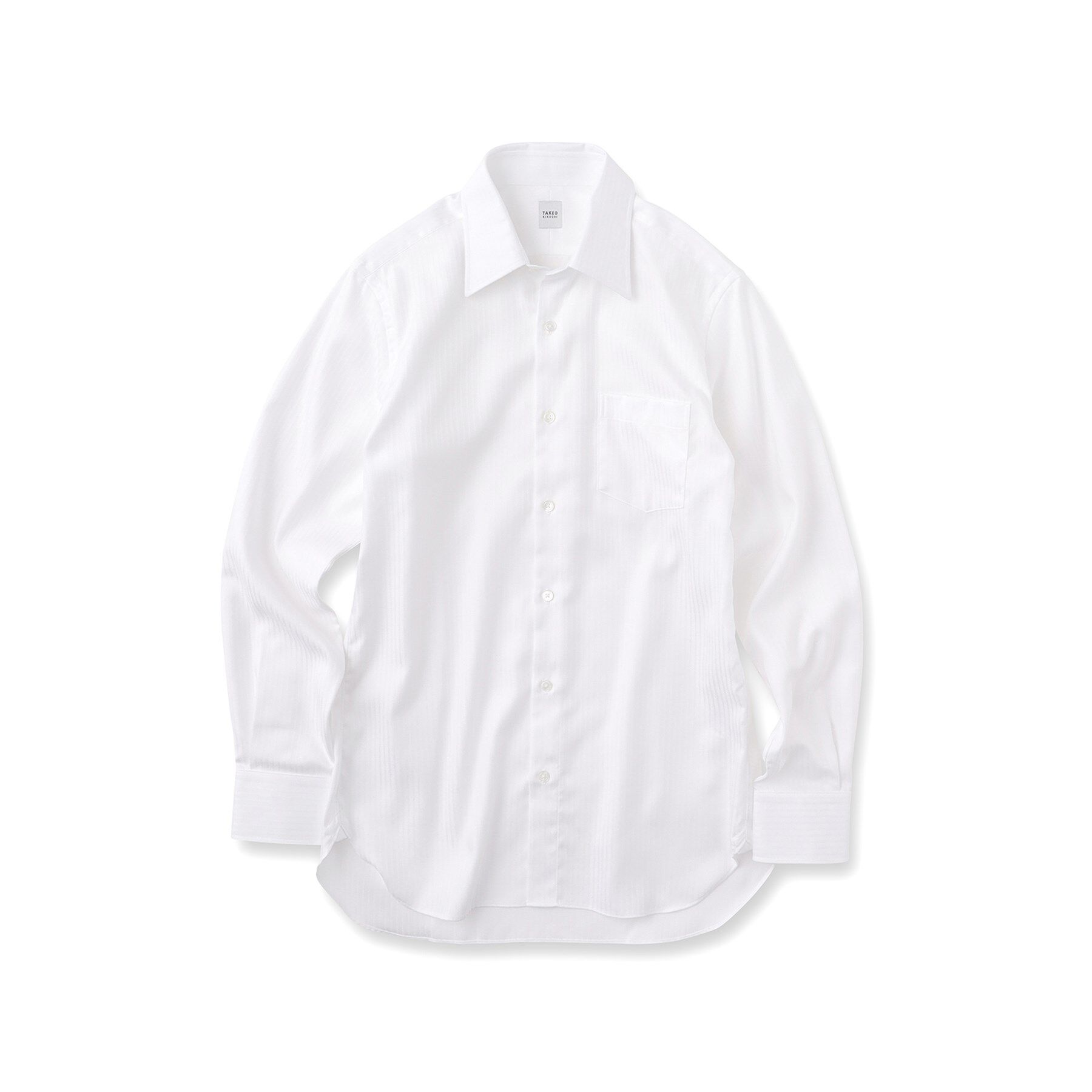 TAKEO KIKUCHI「【Made in JAPAN】ドビーストライプ ドレス シャツ」|シャツ・ブラウス|
