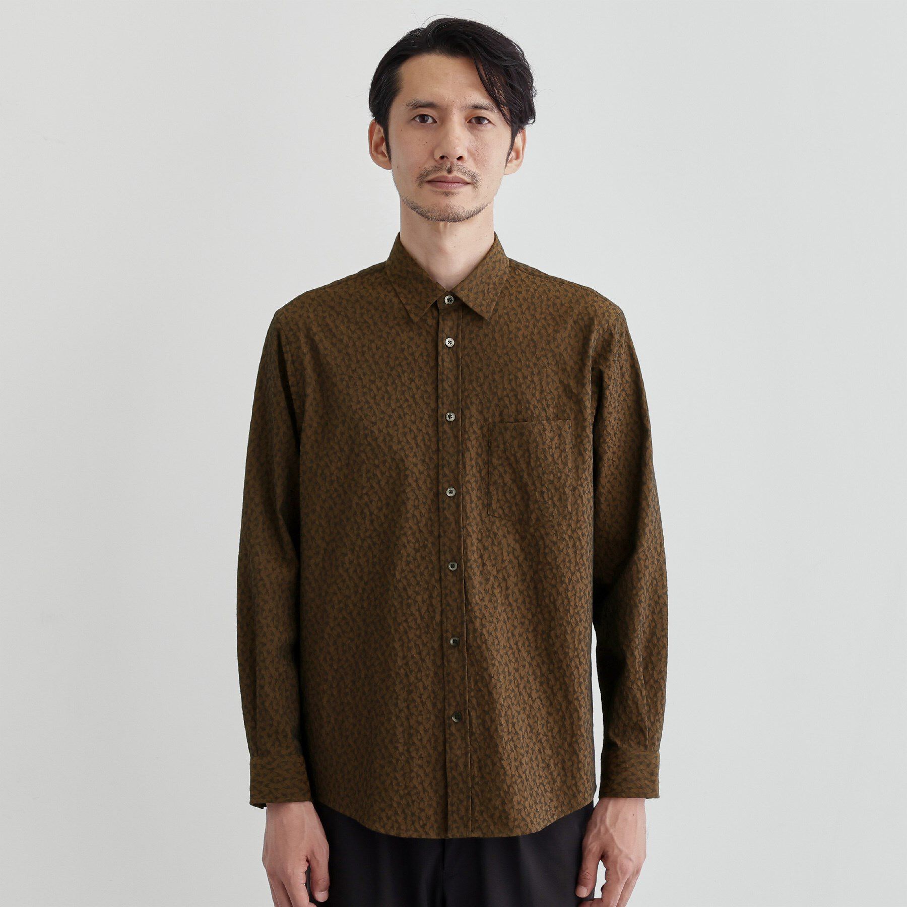 TAKEO KIKUCHI「【Made in JAPAN】播州織 ドビー千鳥シャツ」|シャツ・ブラウス|