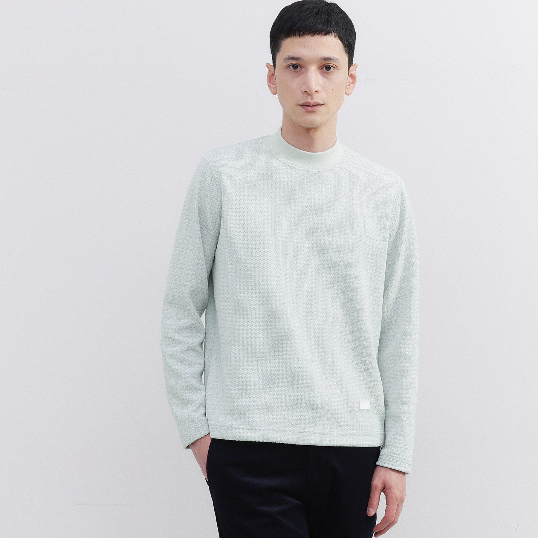TAKEO KIKUCHI「モールクオーターモックネック」|Tシャツ・カットソー|