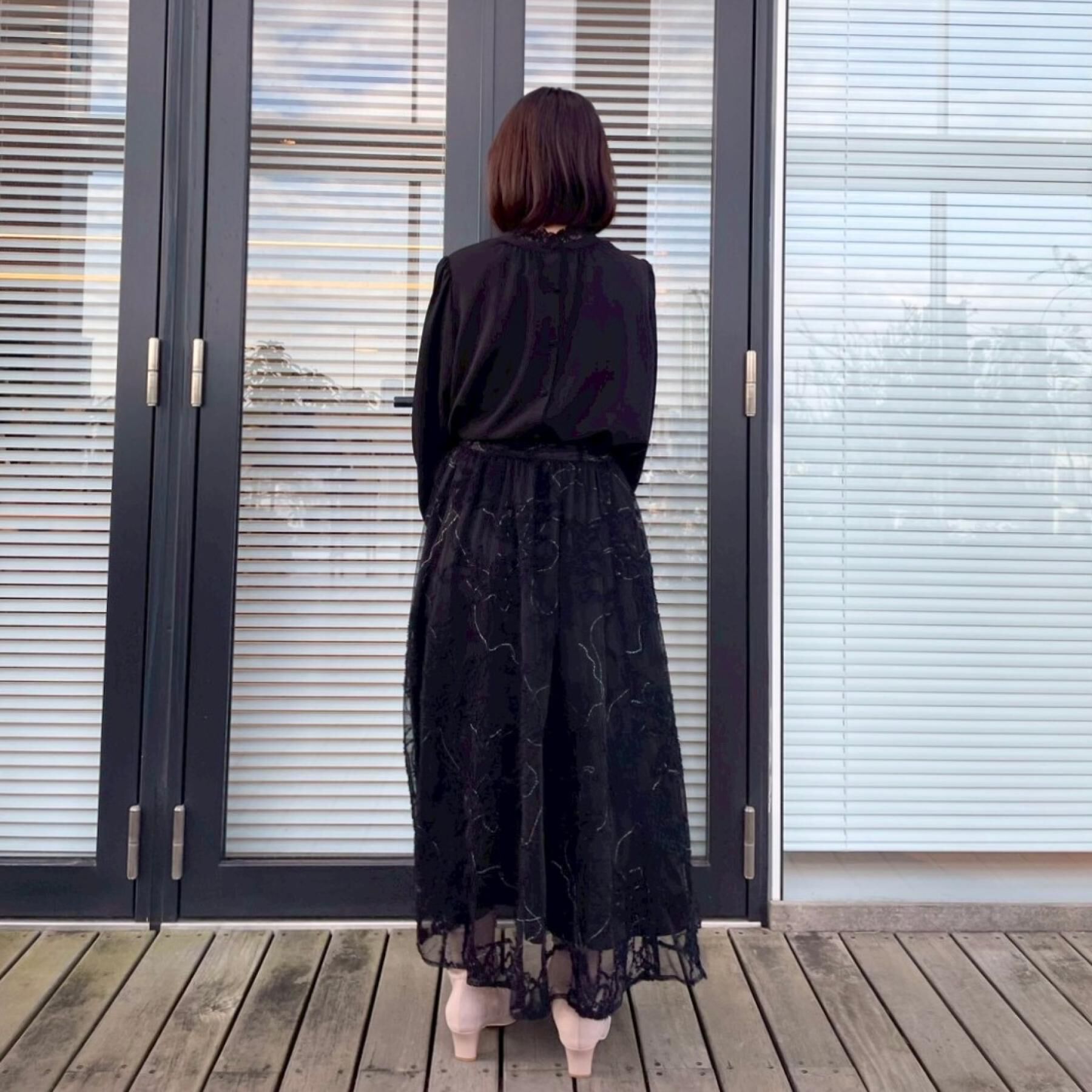Couture broach「【2WAY・ハレの日・通勤】エンブロレースブラウス」|シャツ・ブラウス|
