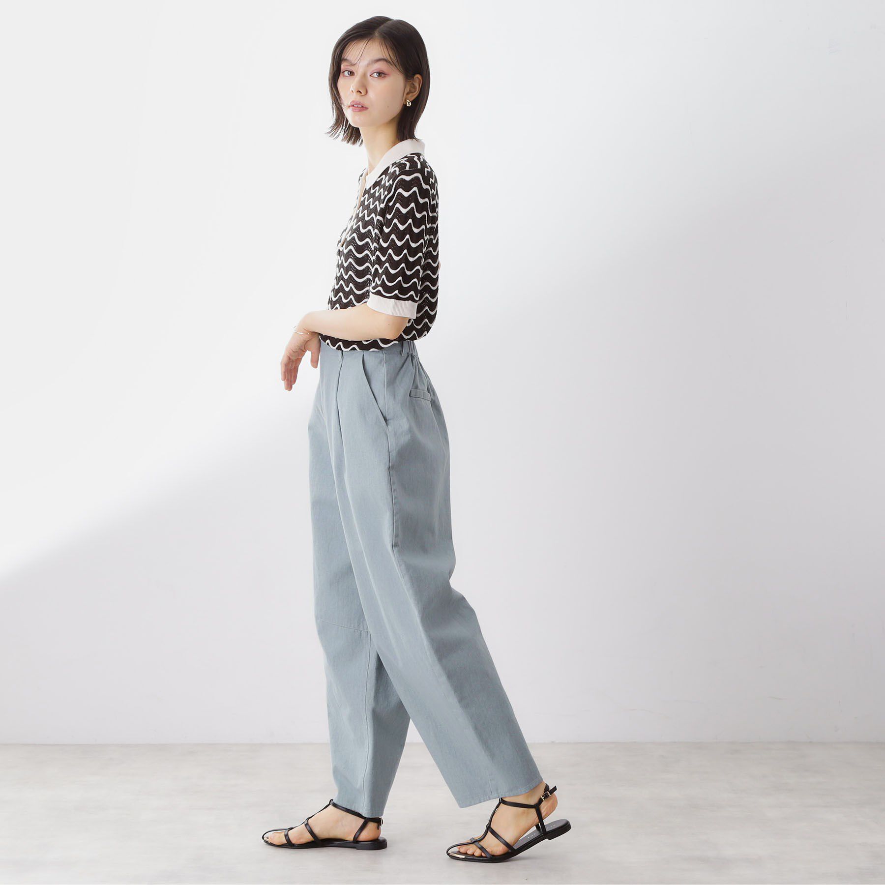 THE SHOP TK「バレルレッグパンツ」|その他|