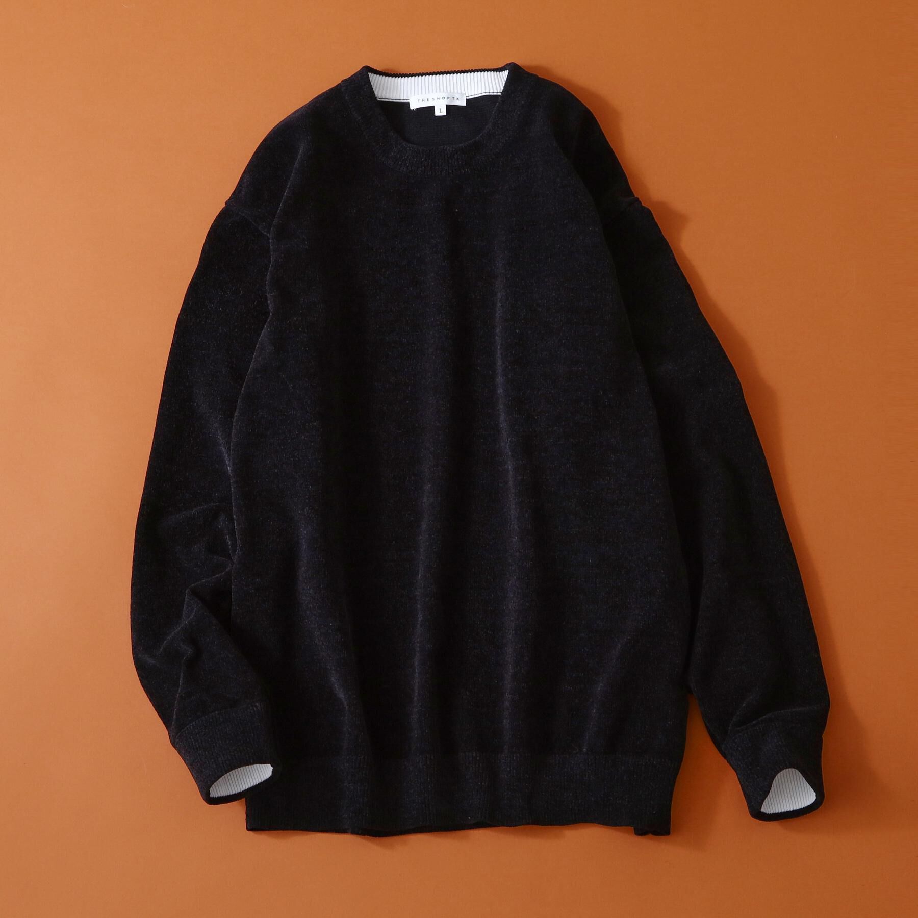 THE SHOP TK「【触れるたびに心地良い】ライトモールニット　洗濯機OK/ユニセックスでおすすめ！」|ニット・セーター|