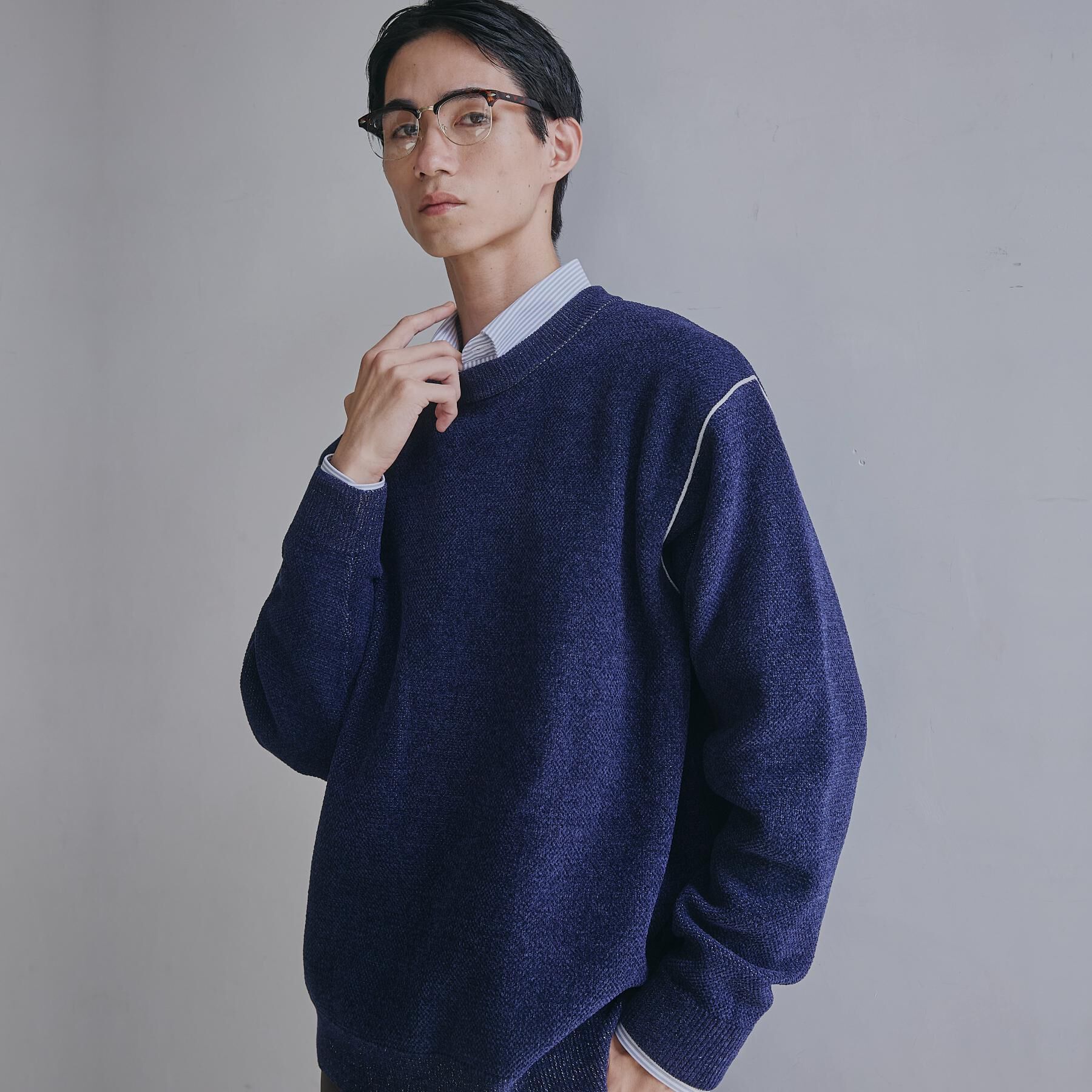 THE SHOP TK「【大人の上品カジュアルを叶える】ハグするニット 洗濯機OK／6色展開」|ニット・セーター|
