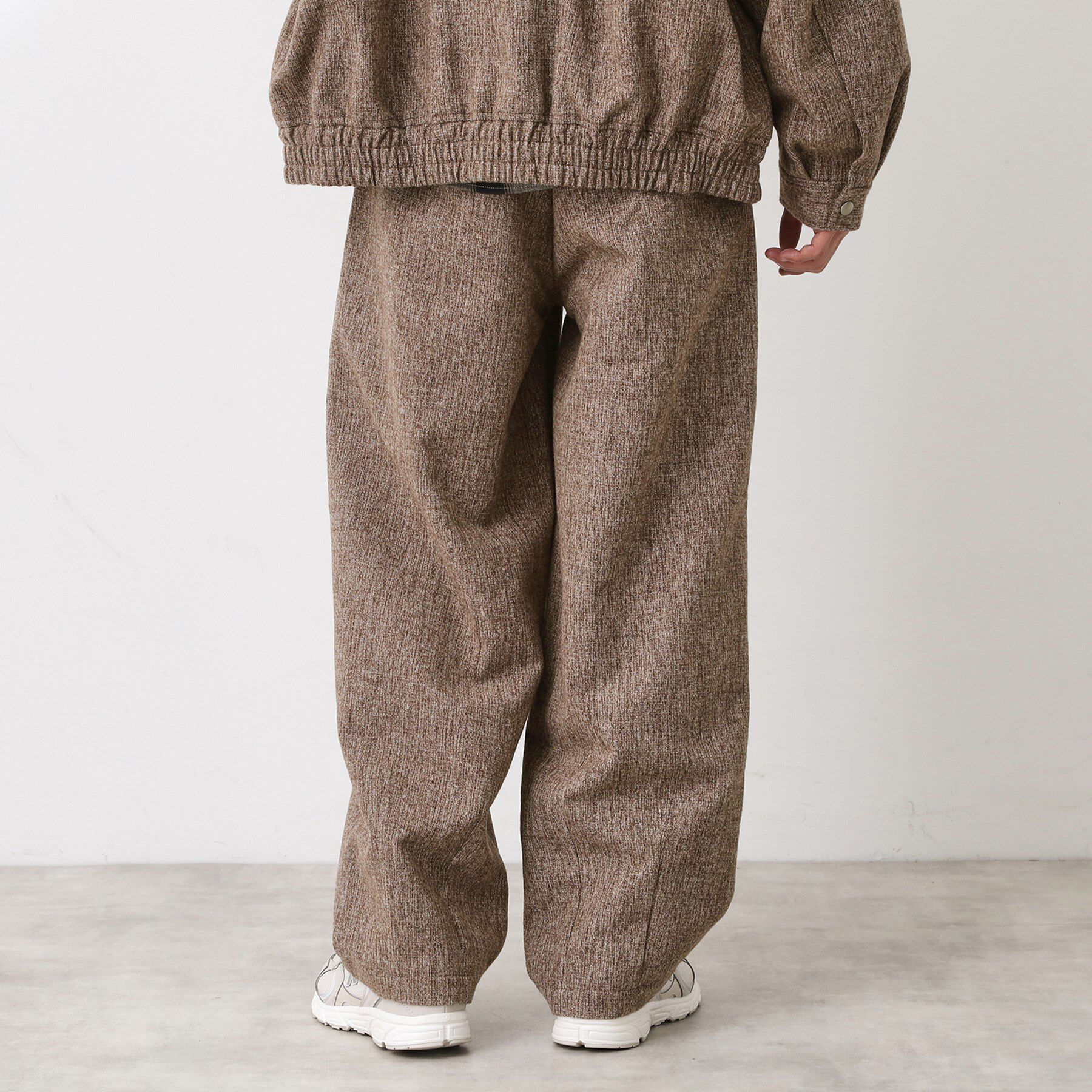 THE SHOP TK「ツイードワイドパンツ 【洗濯機OK／セットアップ可】」|その他|