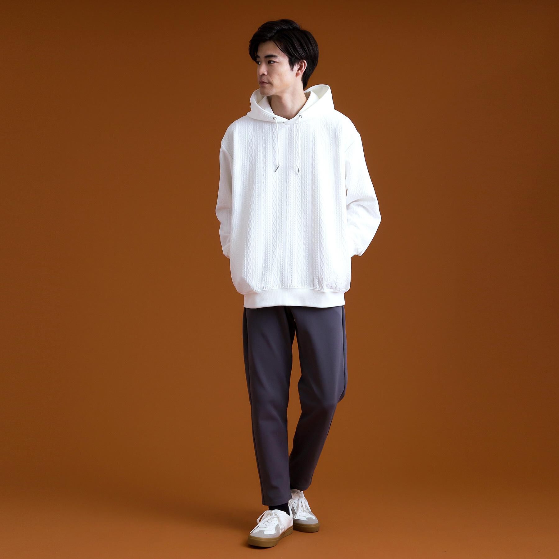THE SHOP TK「フクレキルトパーカ 【洗濯機OK】」|パーカー|