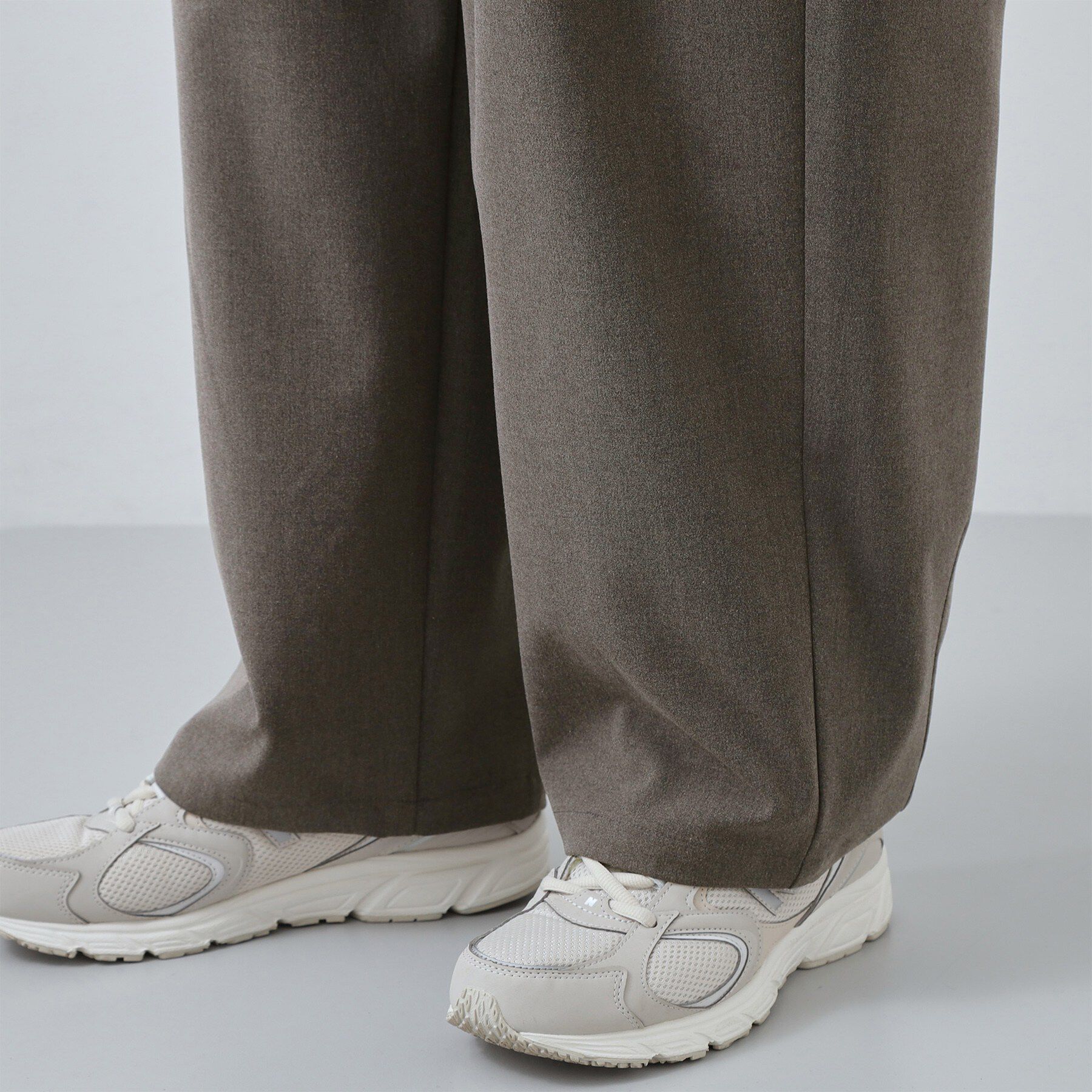THE SHOP TK「【半歩先のオシャレ】バレルレッグ パンツ 洗濯機OK」|その他|