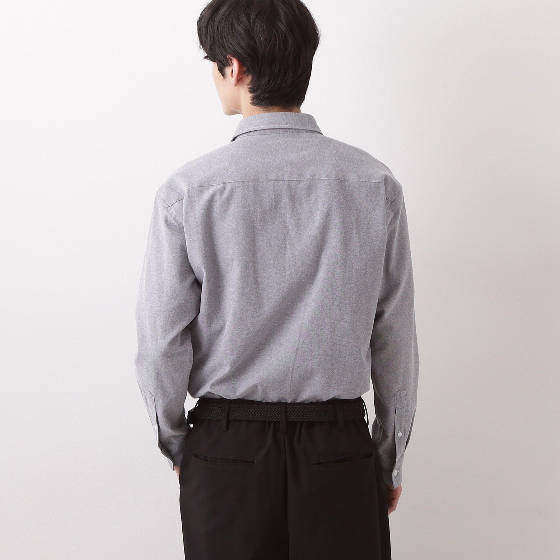 THE SHOP TK「【POLO BCS 別注】 アソート長袖シャツ ストライプ／グレー／デニム」|シャツ・ブラウス|
