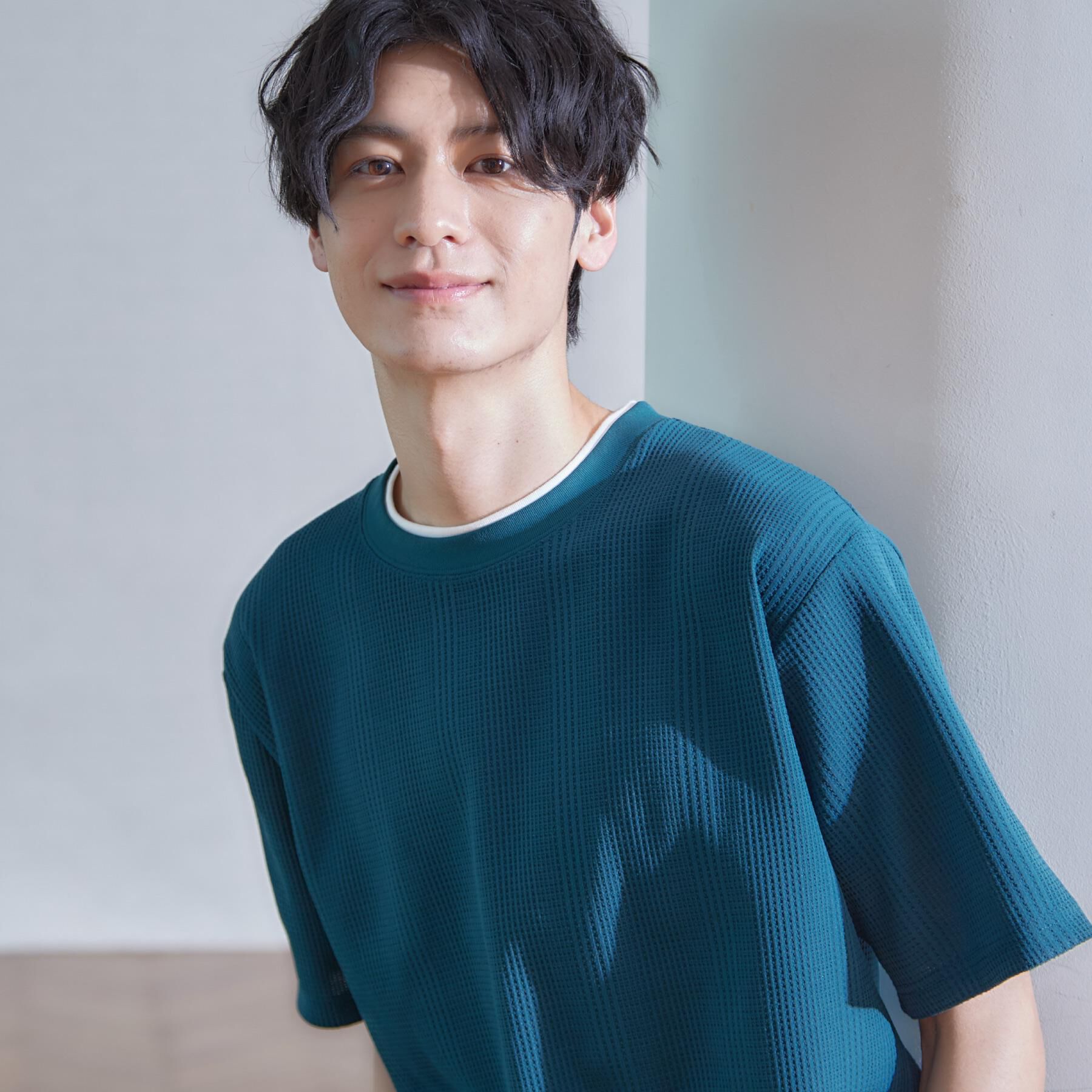 THE SHOP TK「【ラクして決まる！】レイヤード風半袖Tシャツ　洗濯機OK」|Tシャツ・カットソー|