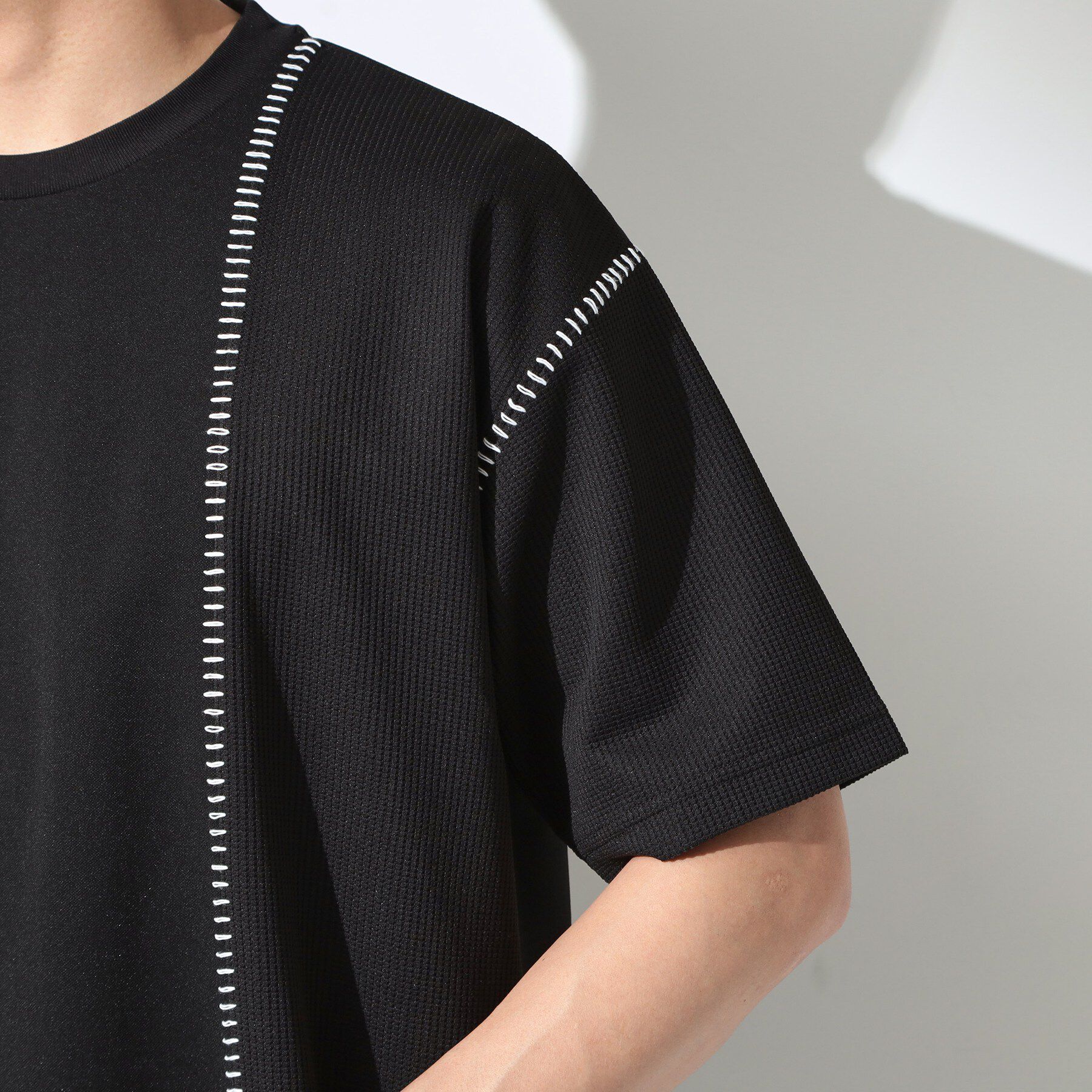 THE SHOP TK「ハンドステッチ 半袖Tシャツ 洗濯機OK」|Tシャツ・カットソー|