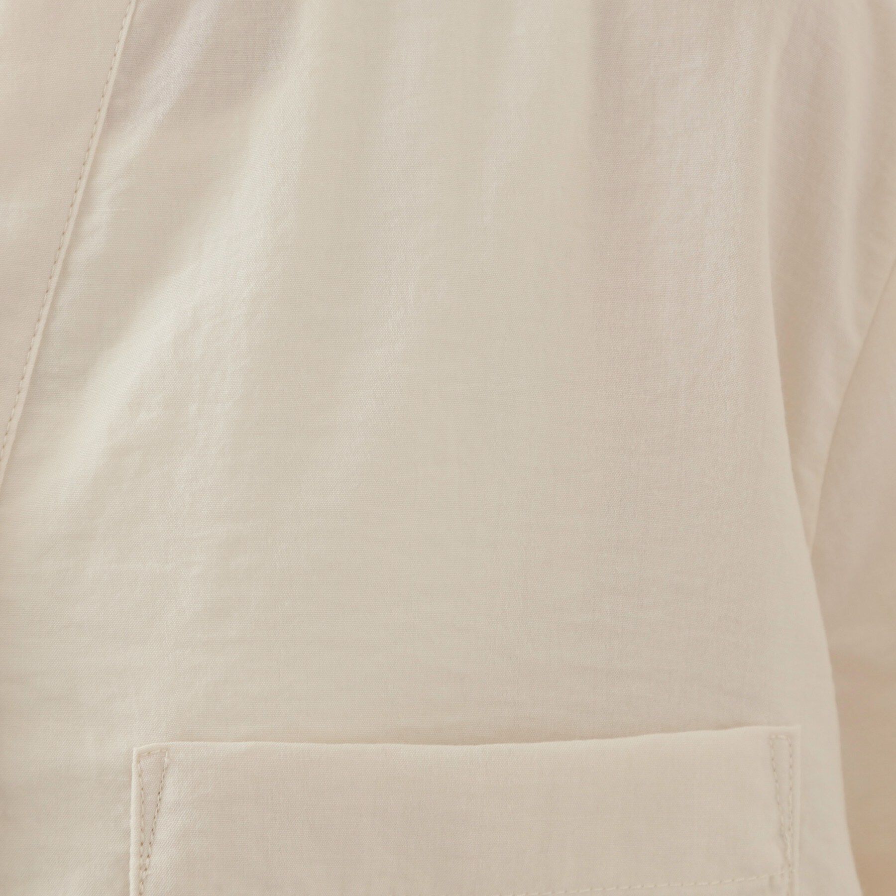 THE SHOP TK「【M-XL/秋始めにちょうどいい】細見え5分袖Wポケットシャツ」|シャツ・ブラウス|