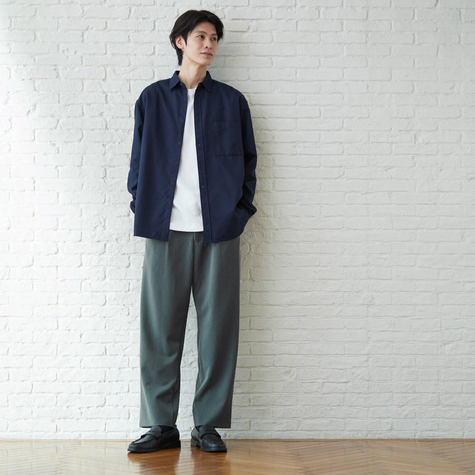 THE SHOP TK「【防シワ／2WAYストレッチ】 リラックス セミワイド イージーパンツ」|その他|