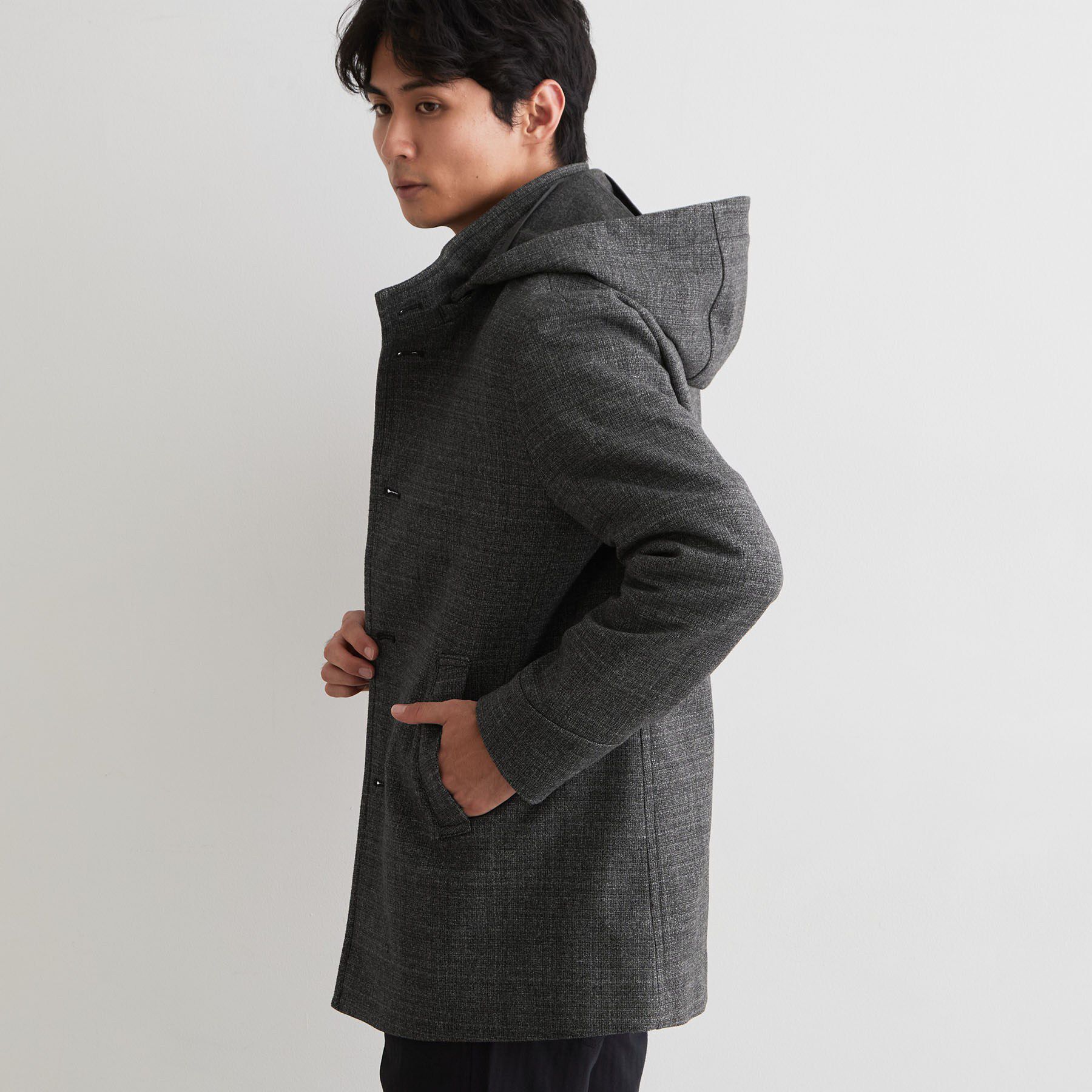 THE SHOP TK「【洗える／ビジネス兼用／2WAY】ウーリック スタンドカラーコート」|その他|