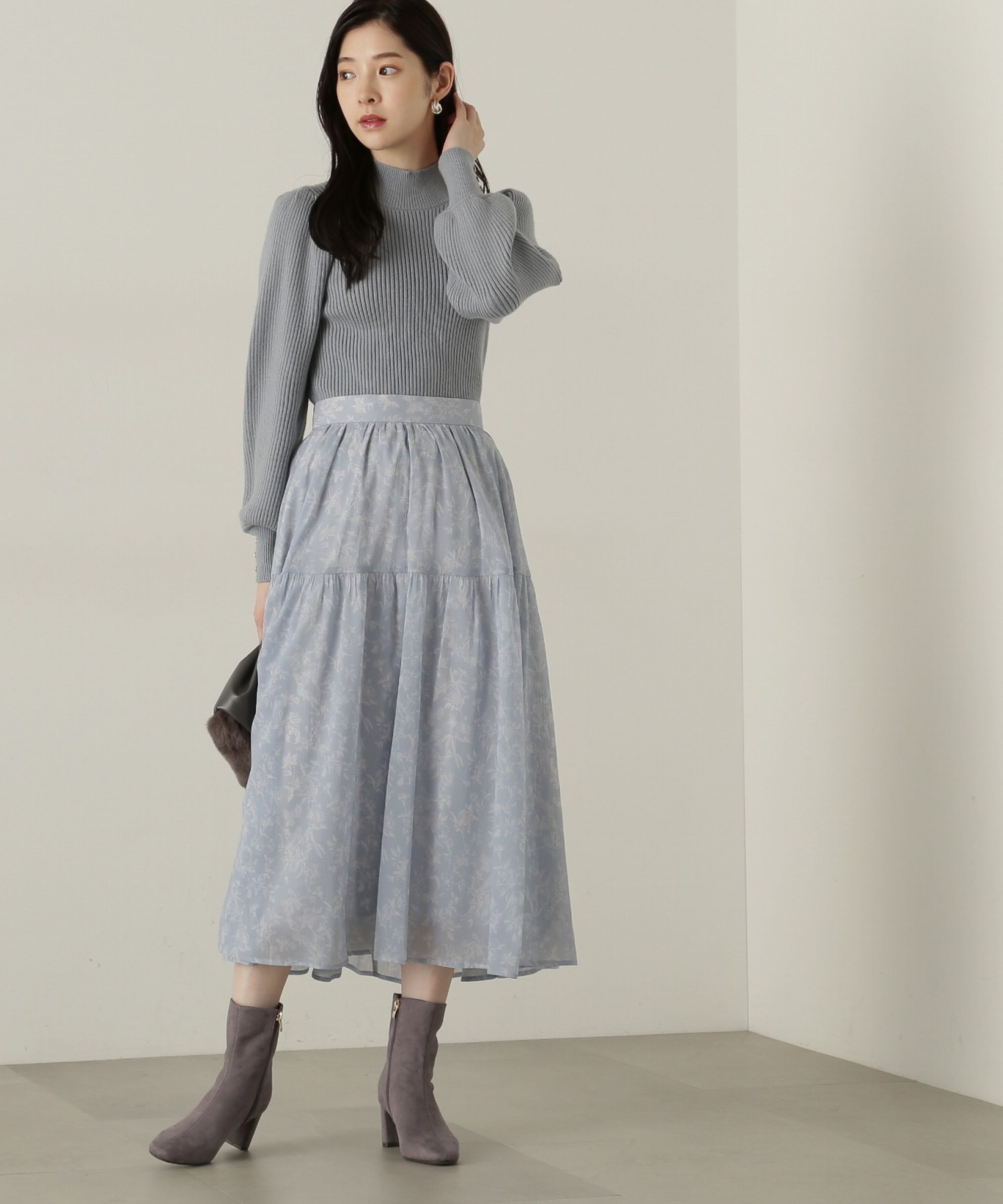 PROPORTION BODY DRESSING「シアーニュアンススカート」|スカート|