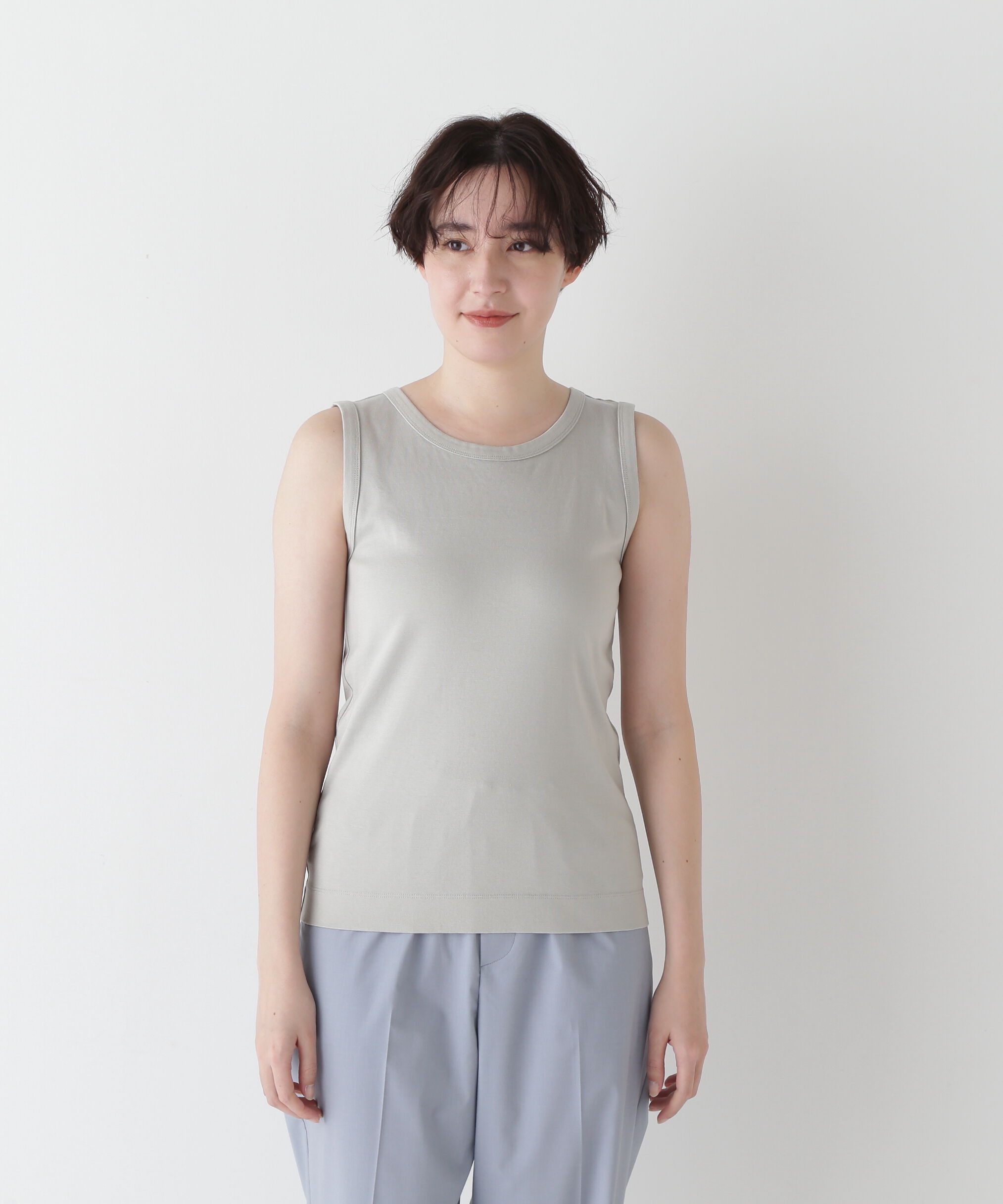  「オーガニックコットンタンクトップ」|Tシャツ・カットソー|