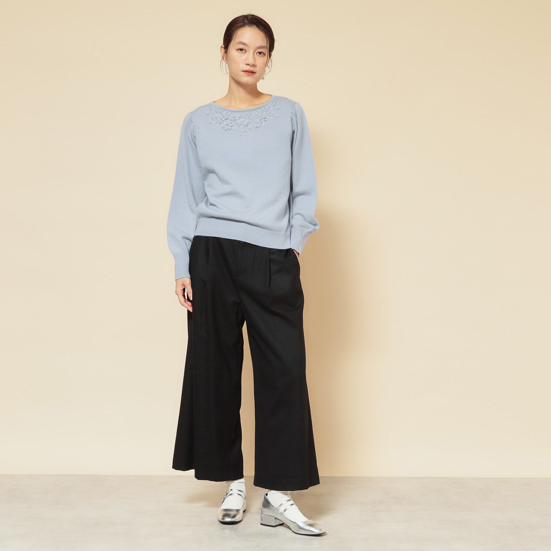 SunaUna「【上品/華やか】クラフトニット」|ニット・セーター|