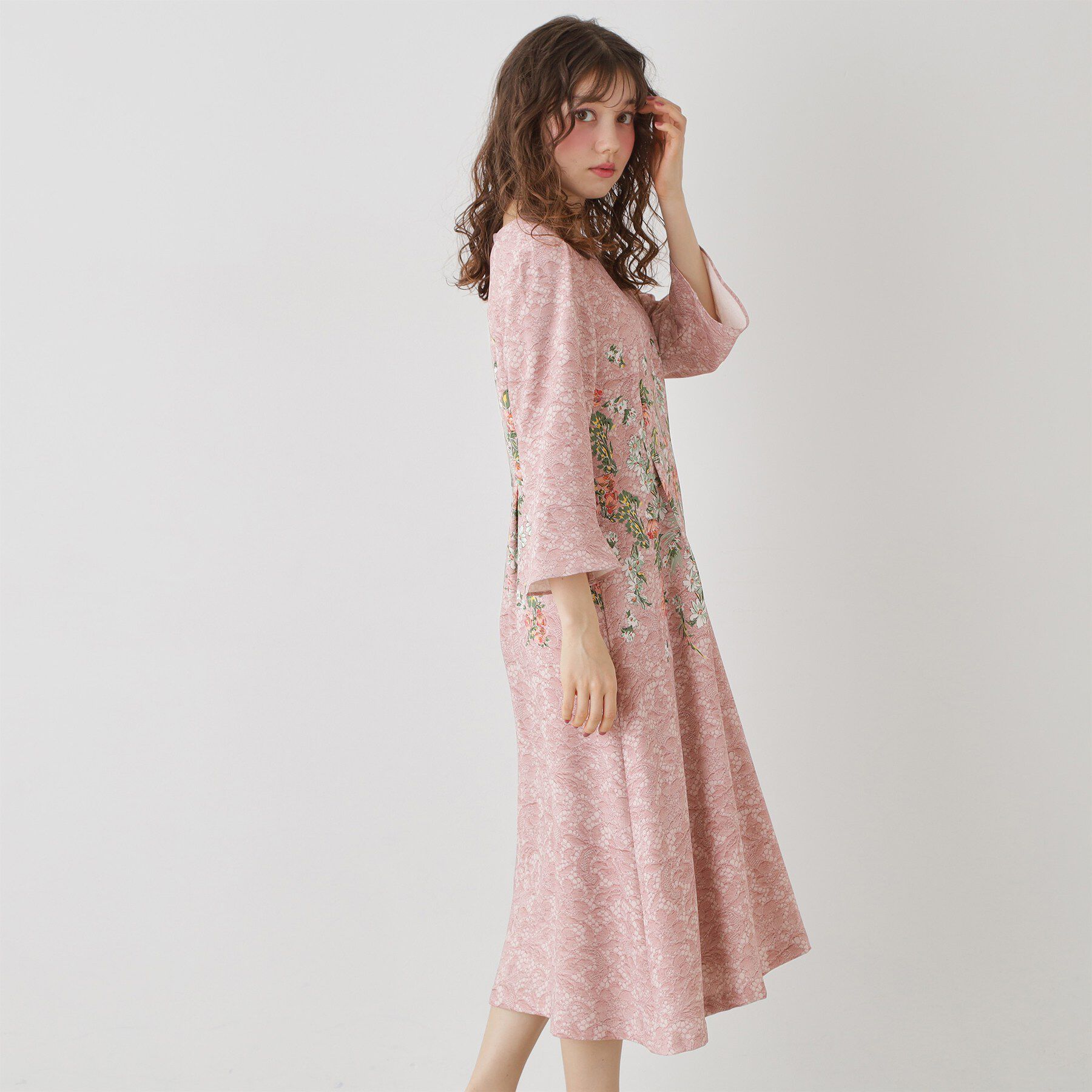 SunaUna「【co creation and yours／SS～L】MAKE BOCYプリントワンピース」|ワンピース|
