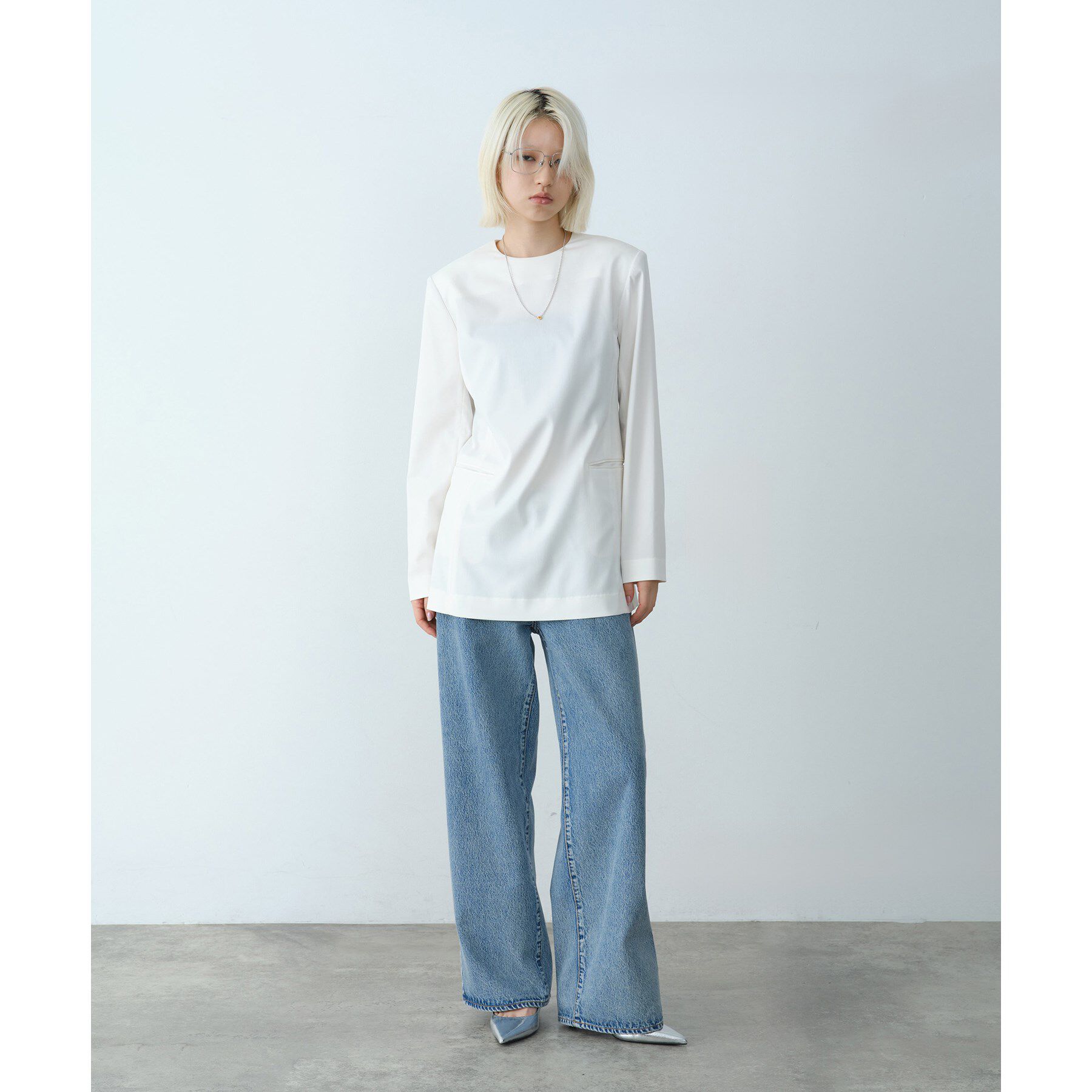 CODE A「power shollder mini dress」|ワンピース|