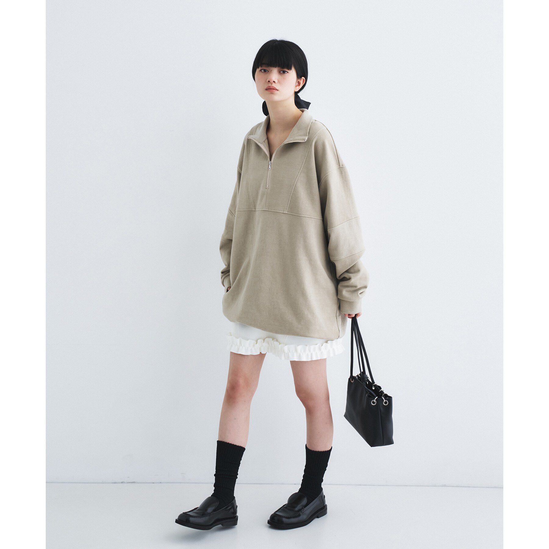 CODE A「frill mini dress」|ワンピース|