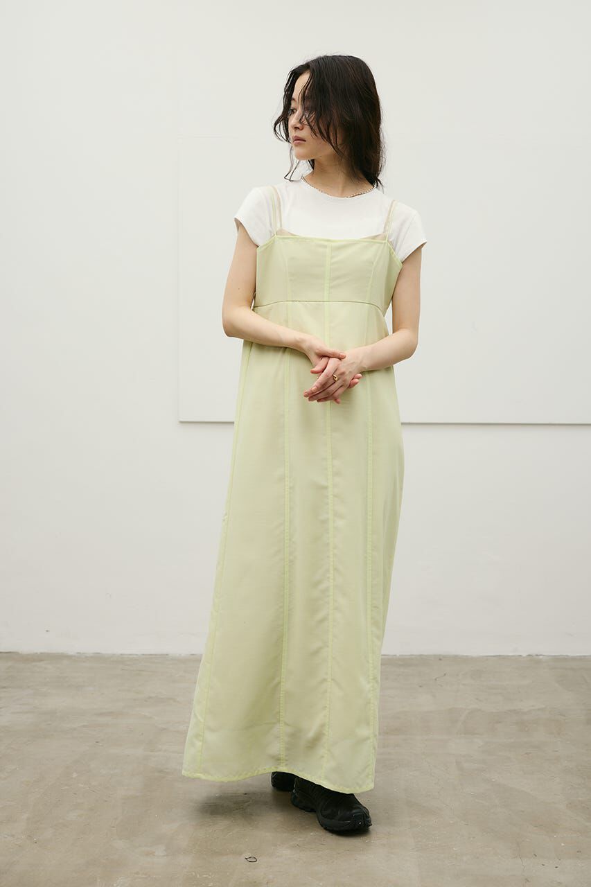 STYLEMIXER「リネンミックスレイヤードキャミワンピース」|ワンピース|