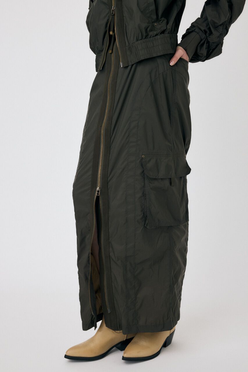 MOUSSY「FRONT ZIP FUNCTION スカート」|スカート|D/KHA3