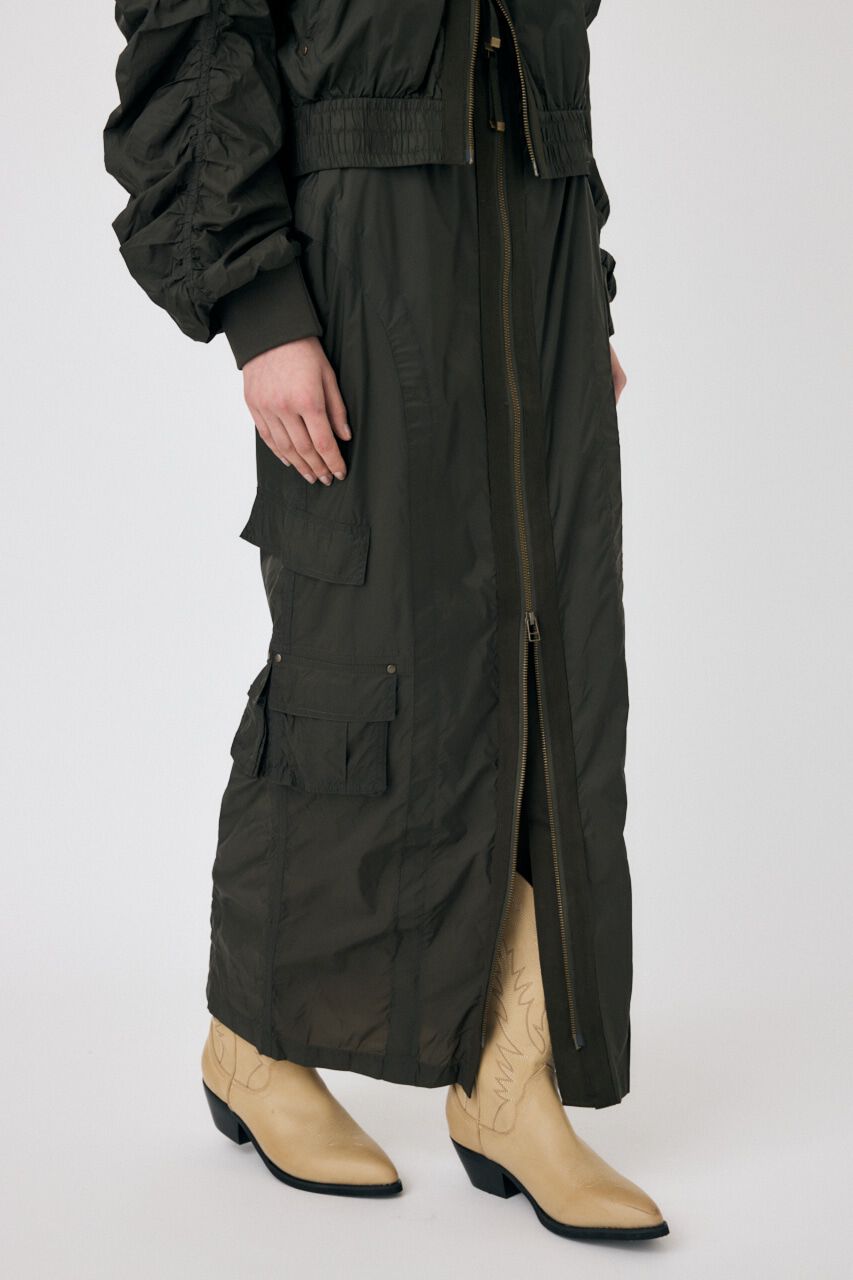 MOUSSY「FRONT ZIP FUNCTION スカート」|スカート|