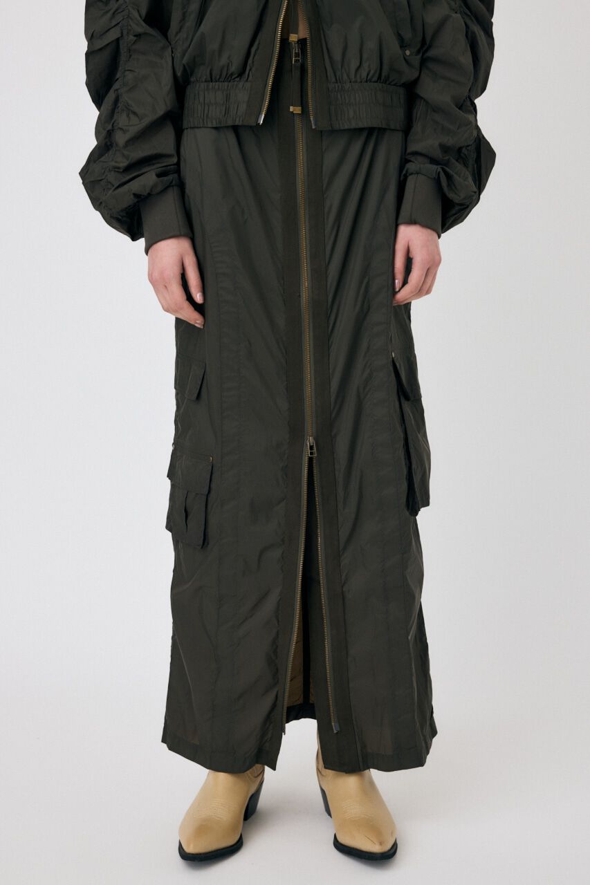 MOUSSY「FRONT ZIP FUNCTION スカート」|スカート|
