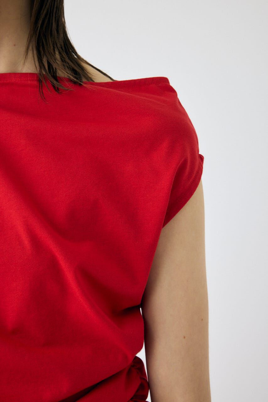 MOUSSY「ONE SHOULDER シアー TEE」|Tシャツ・カットソー|