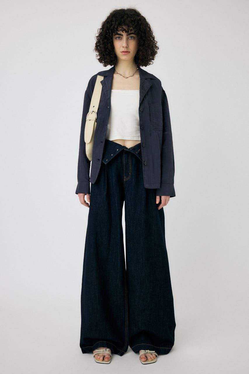 MOUSSY「SATIN シャツ」|シャツ・ブラウス|