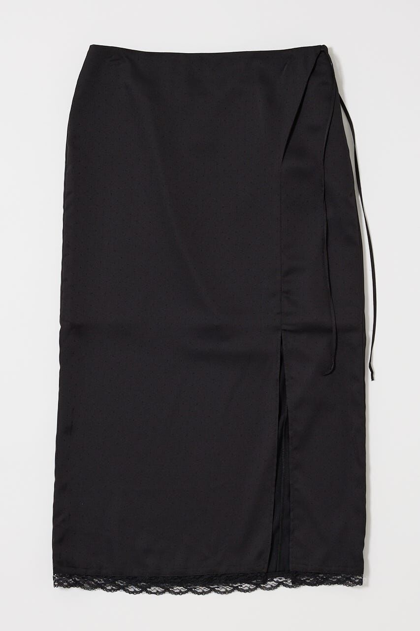 MOUSSY「DOT SATIN スカート」|スカート|