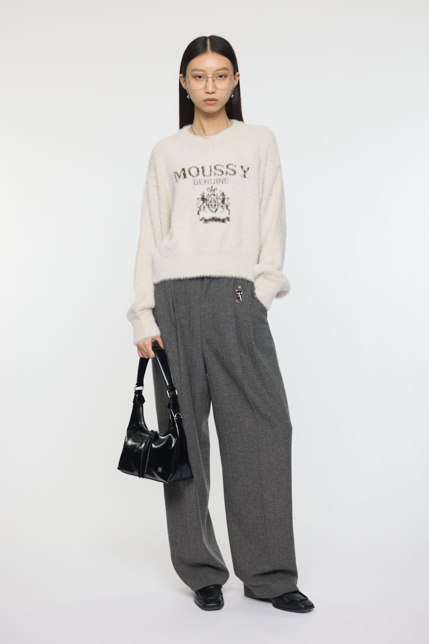 MOUSSY「FLUFFY MOUSSY KNIT トップス」|ニット・セーター|