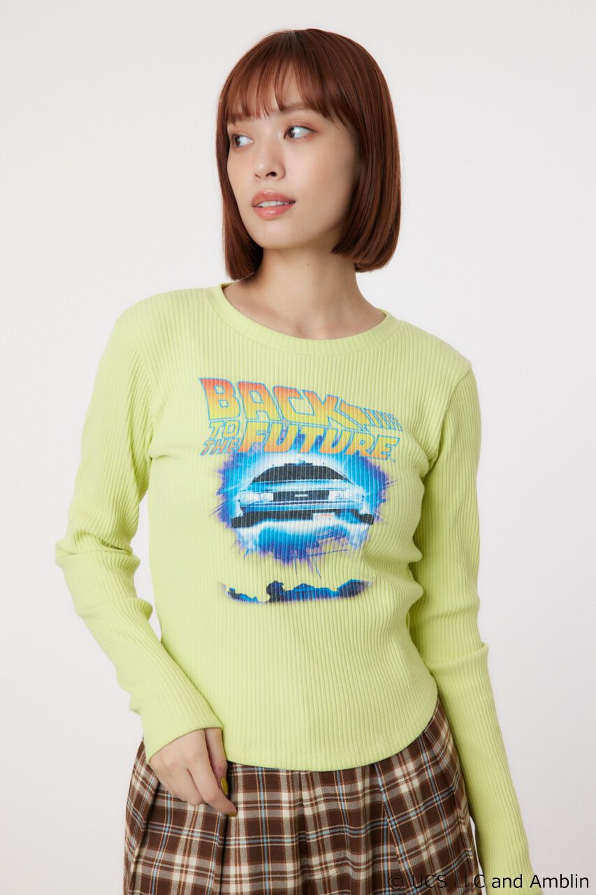 RODEO CROWNS「(BACK TO THE FUTURE)リブトップス」|Tシャツ・カットソー|