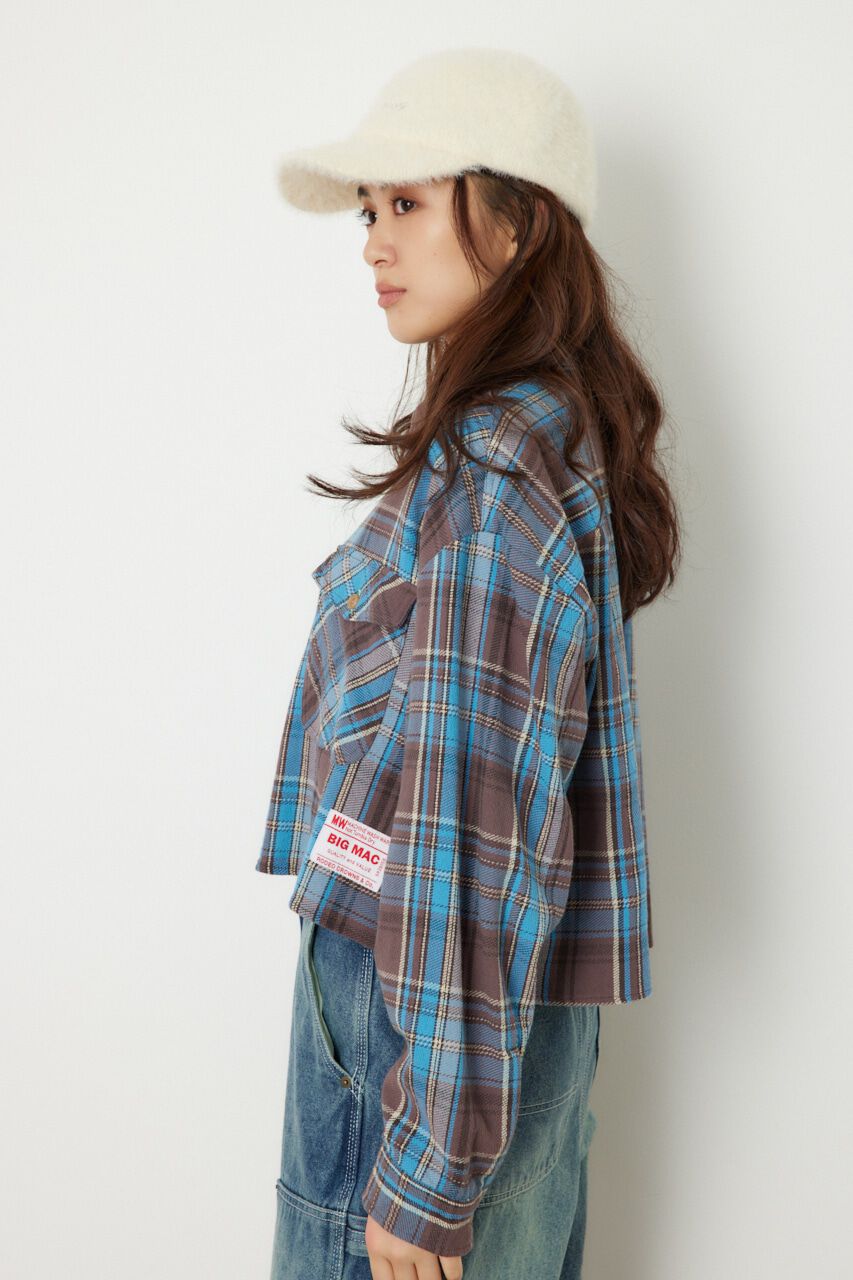 RODEO CROWNS「CHECK OVER シャツ」|シャツ・ブラウス|