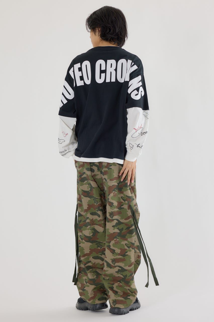 RODEO CROWNS「コンフォートパラシュートパンツ」|その他|