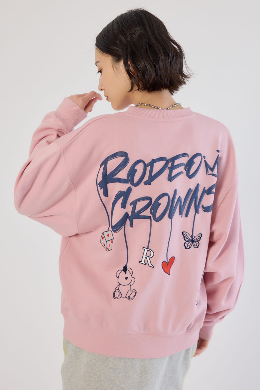 RODEO CROWNS「Dangling Charmsスウェット」|パーカー|