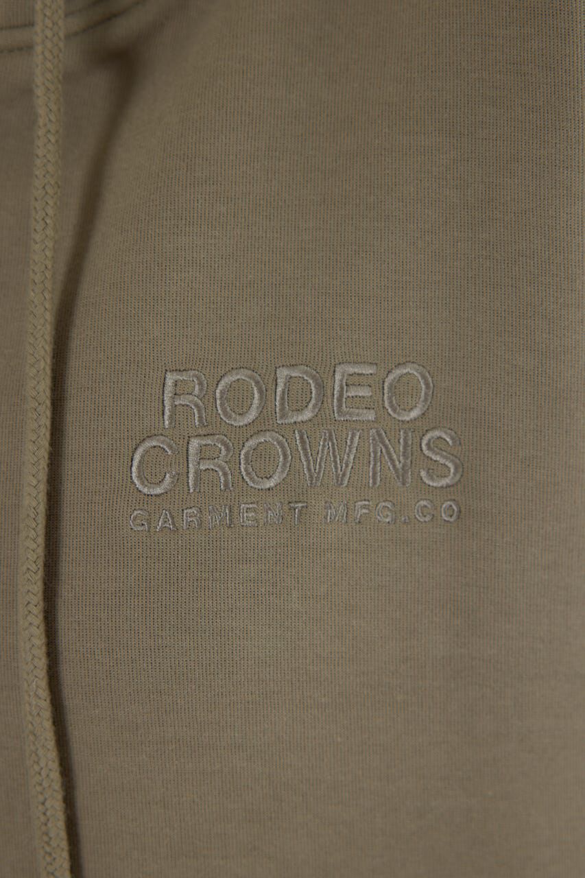 RODEO CROWNS「エンボスBIG ZIPパーカー」|パーカー|
