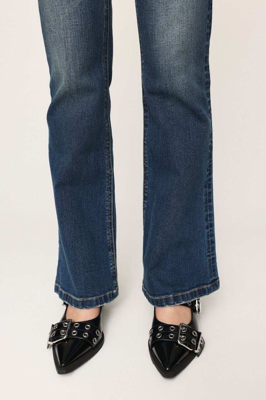 SLY「HW FLARE PT-B WITH ROICA（R）EF」|デニム|