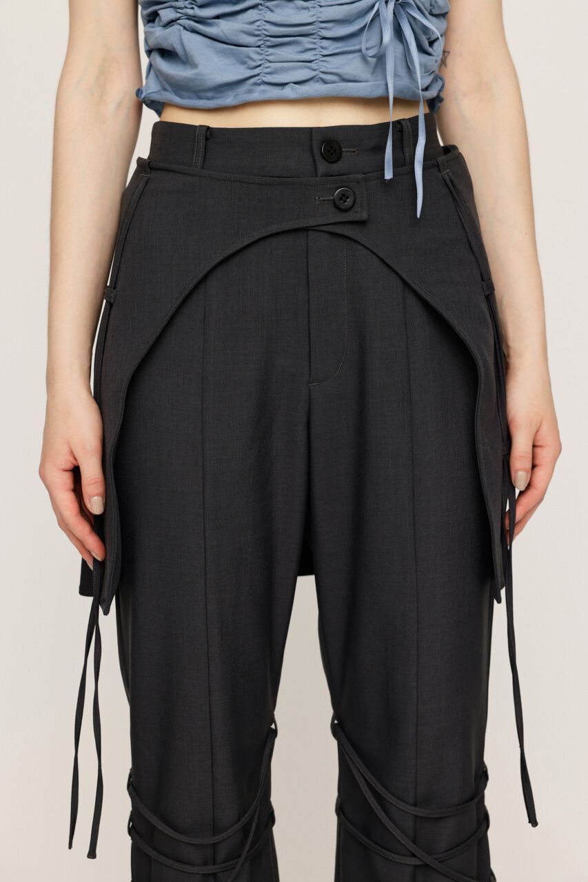 SLY「PLEATS LAYERED FLARE パンツ」|その他|