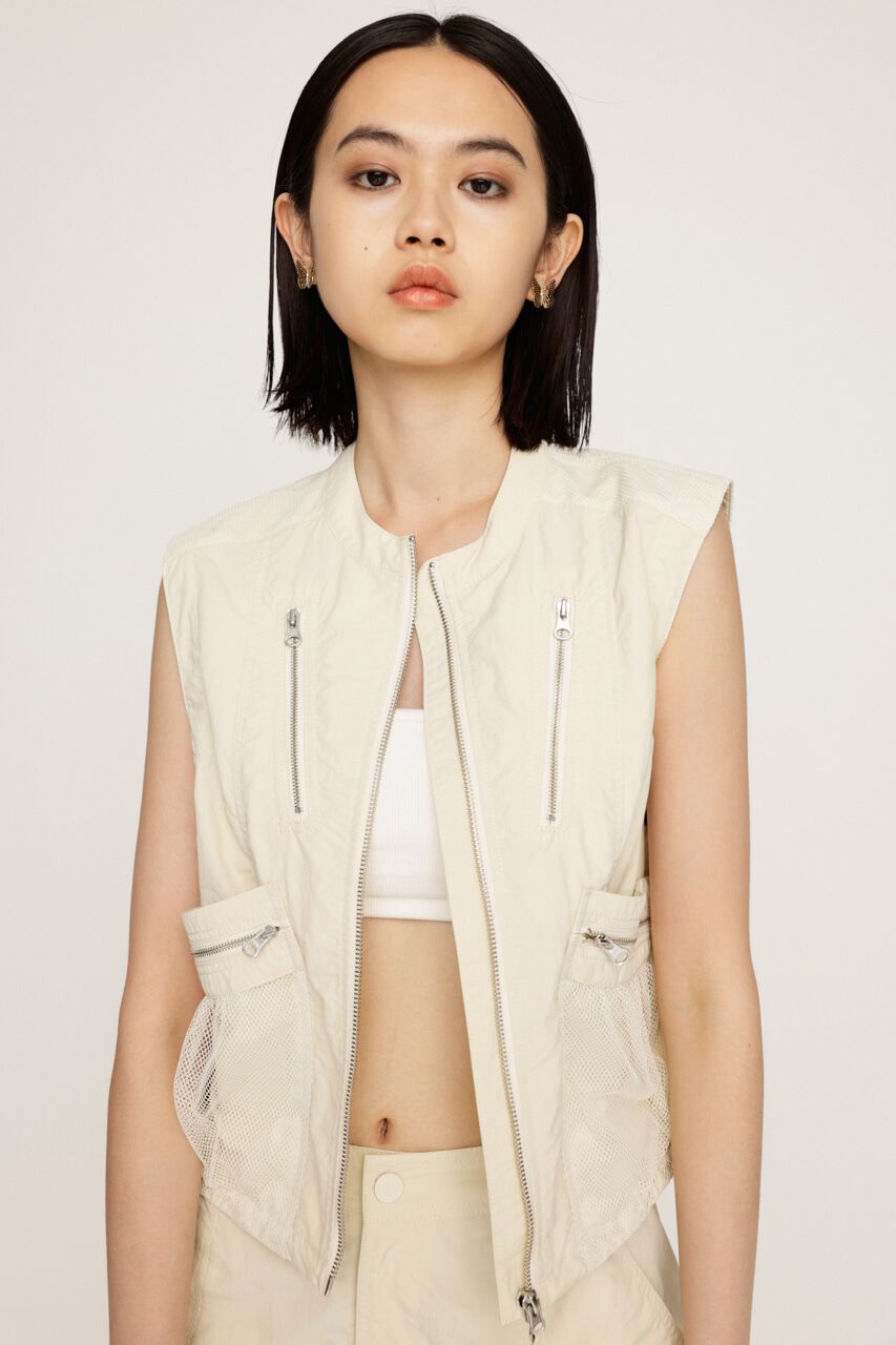 SLY「MESH DOCKING MILITALY ベスト」|タンクトップ|