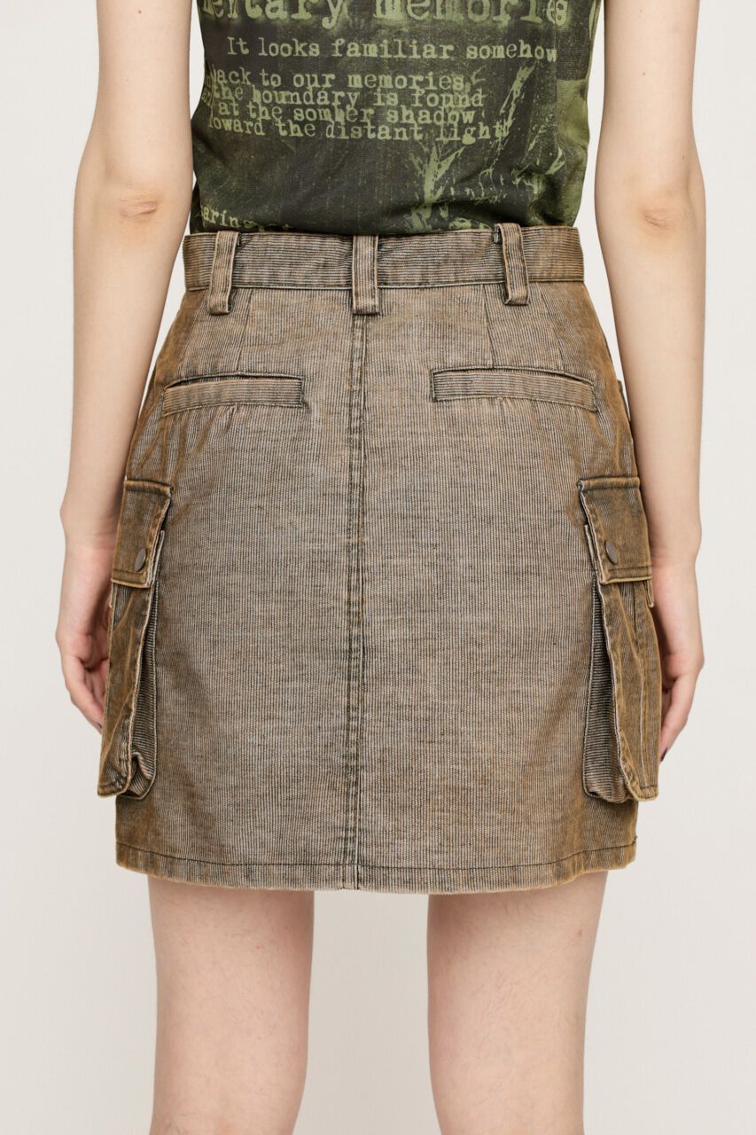 SLY「WASHED CORDUROY ショートスカート」|スカート|