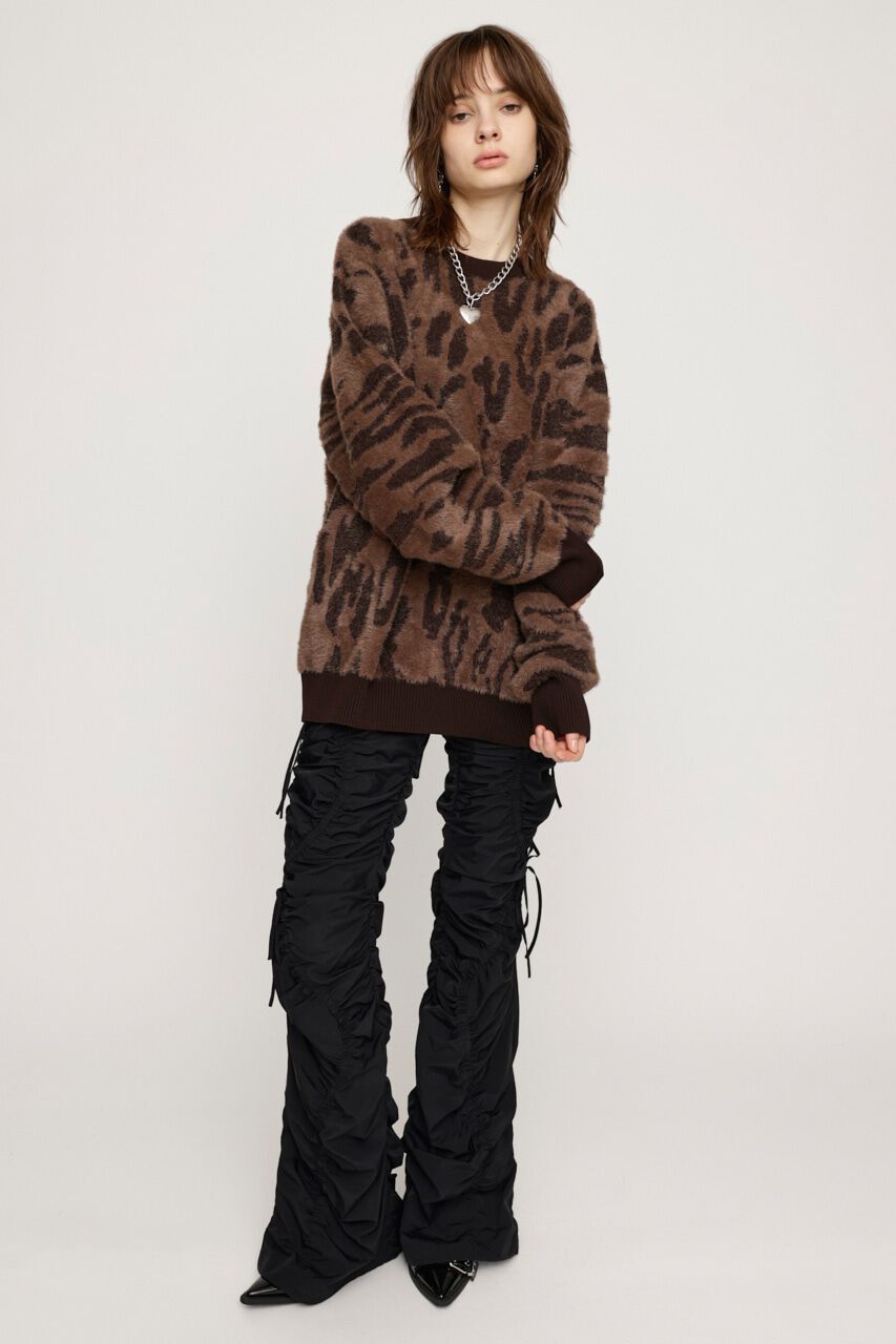 SLY「RIBBON GATHER FLARE パンツ」|その他|