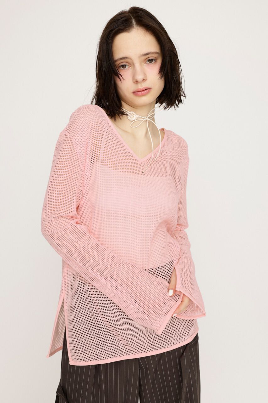 SLY「COTTON MESH 2WAY トップス」|シャツ・ブラウス|