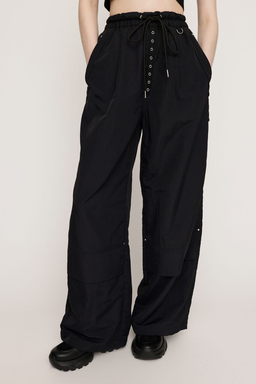 SLY「FRONT BUTTON STRAIGHT パンツ」|その他|BLK