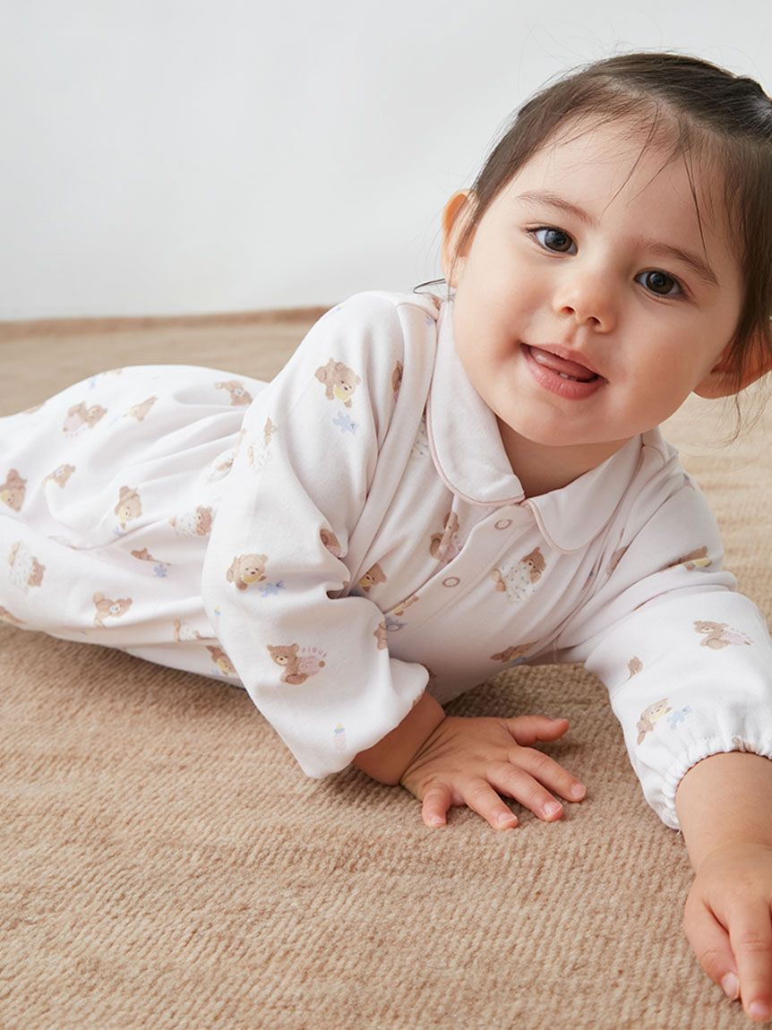 GELATO PIQUE KIDS & BABY「【BABY】ベビーベアロンパース」|ロンパース|PNK