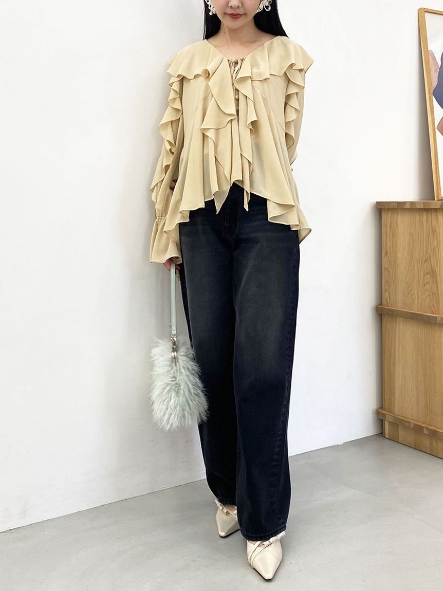 LILY BROWN「ハートパンプス」|パンプス|