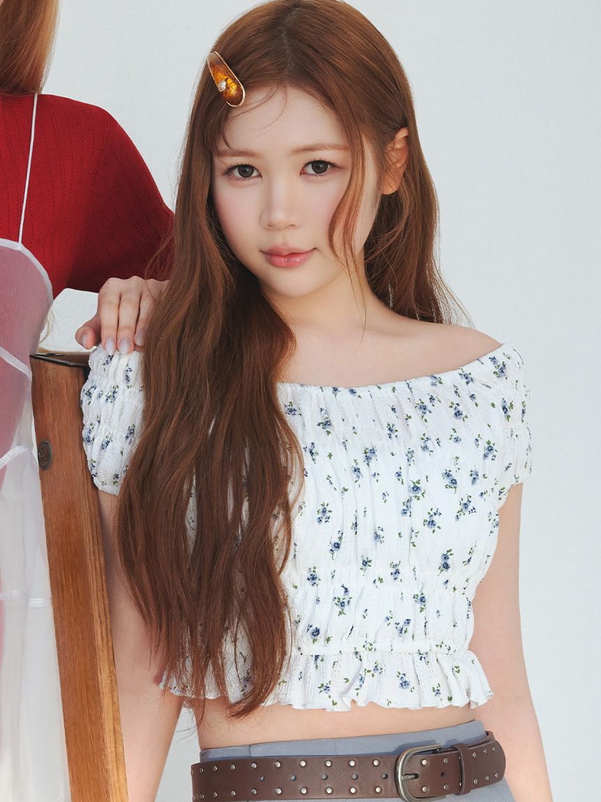 LILY BROWN「シャーリングカットトップス」|Tシャツ・カットソー|FLOWER